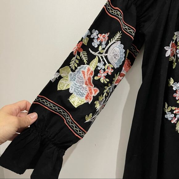 Free People Fleur Du Jour Mini in Black Size XS EUC - Picture 7 of 11